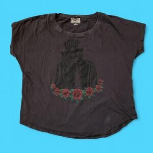 Converse all star skull graphic tee